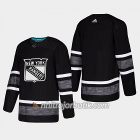 Män Ishockey New York Rangers tröja Blank Svart 2019 All-Star Adidas Authentic